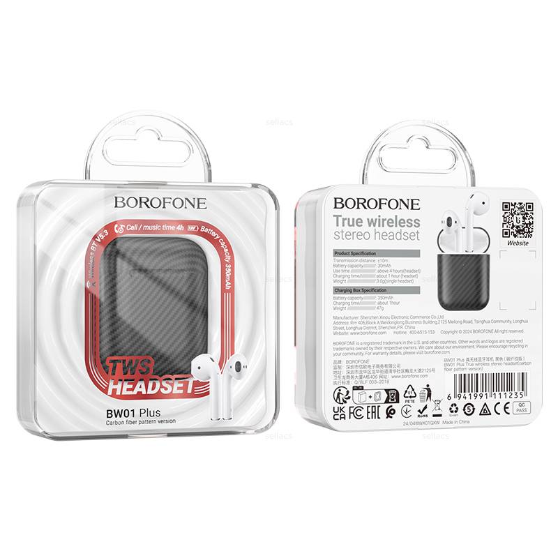 Borofone BW01 Plus True Wireless Stereo Headset