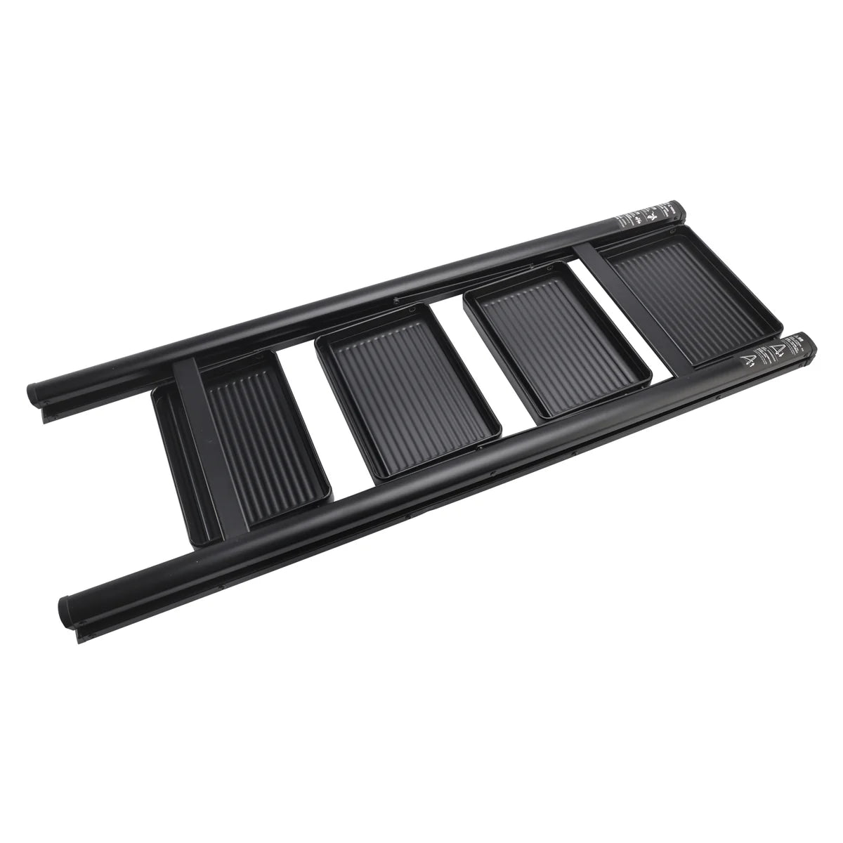 Slim Folding 4-Step Ladder with Anti-Slip Features