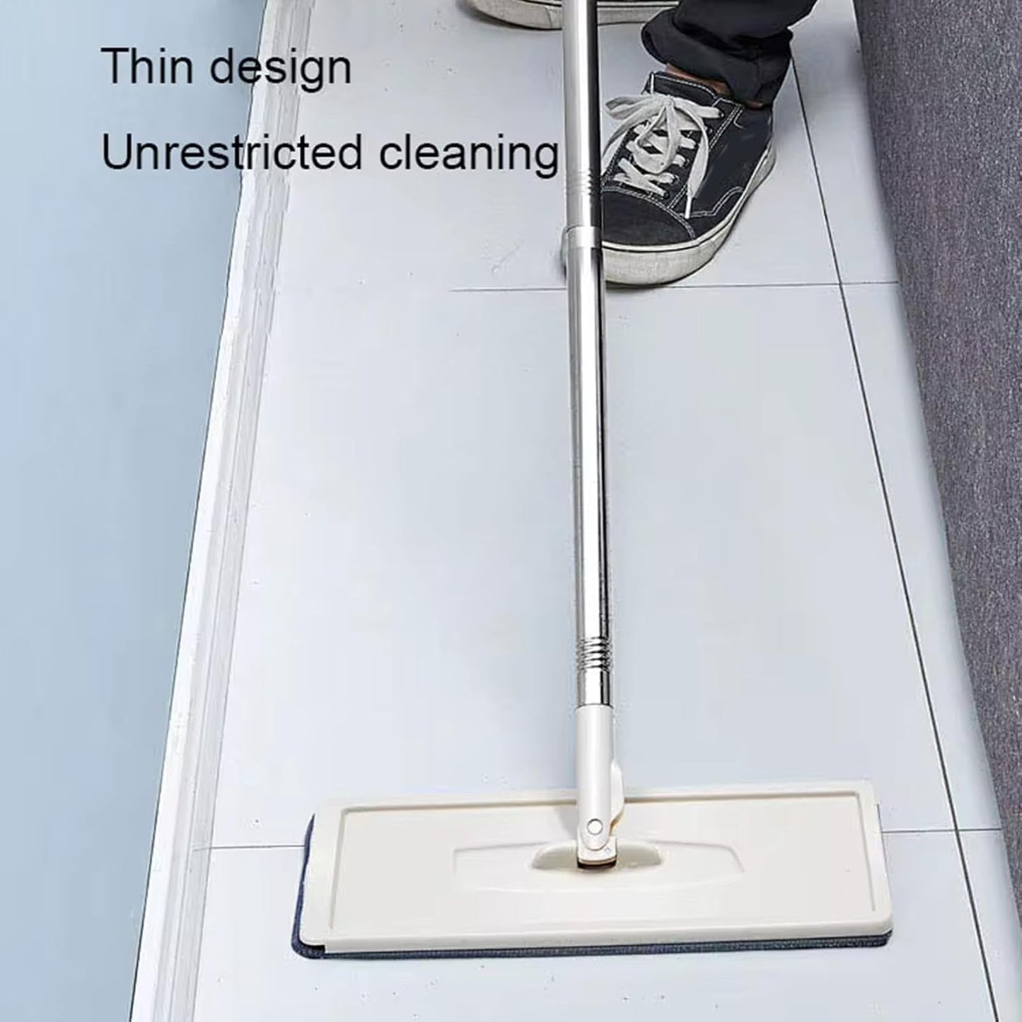 Easy-Clean Microfiber Mop and Bucket System for Effortless Housework