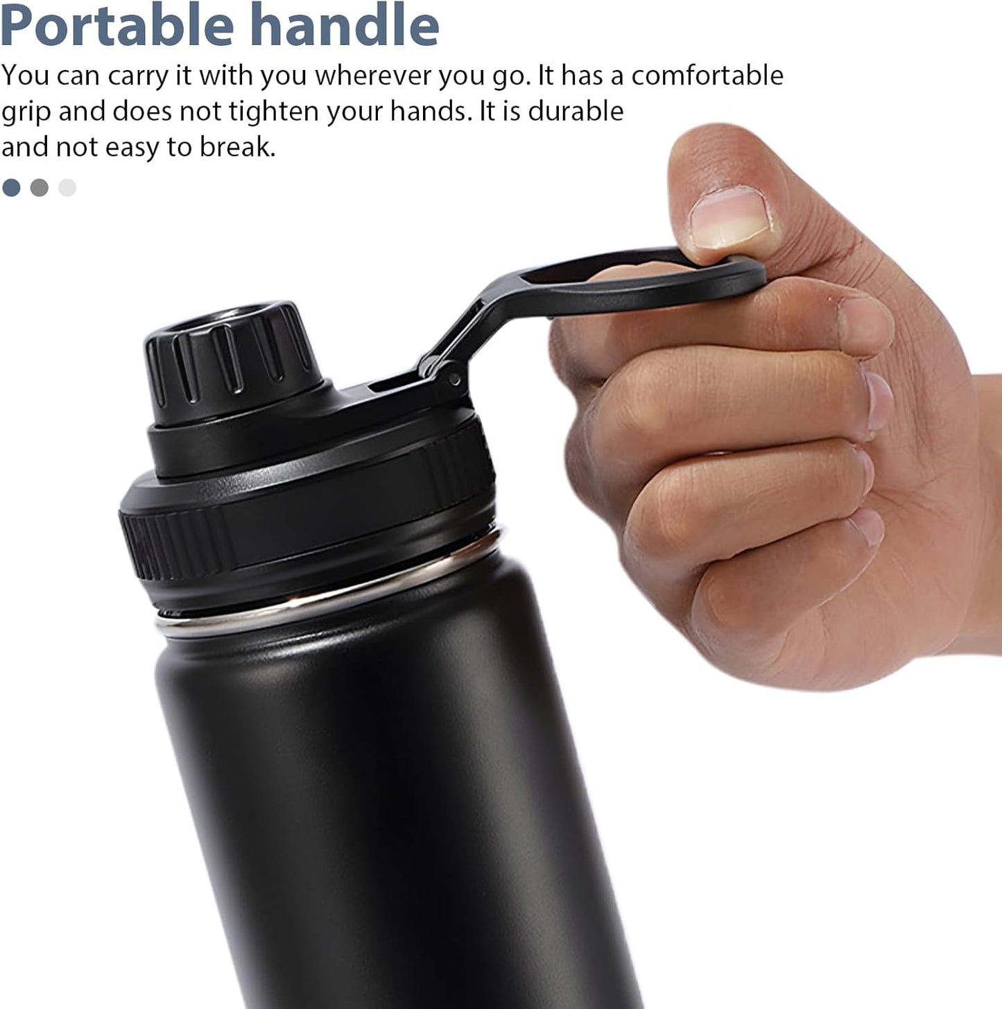 18oz Double-Wall Insulated Tumbler for Hot & Cold Drinks