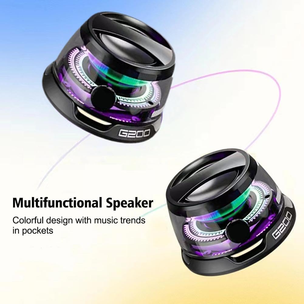 G200 Mobile Magnetic Speaker - Powerful Bass, RGB Lights, Portable Bluetooth Speaker