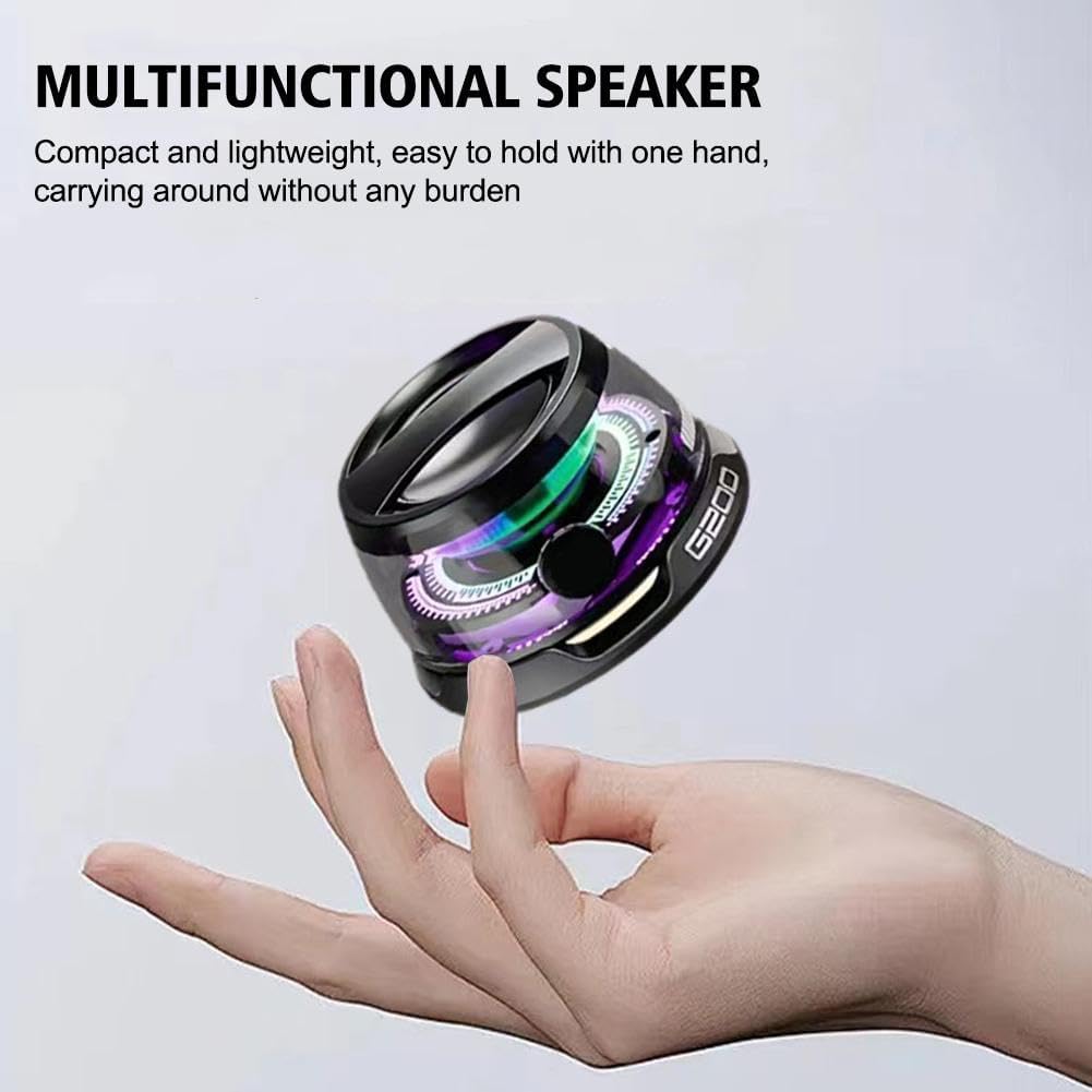 G200 Mobile Magnetic Speaker - Powerful Bass, RGB Lights, Portable Bluetooth Speaker