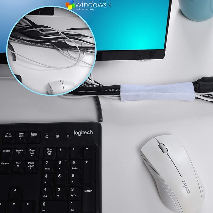 Cable Management Sleeve – Organize and Conceal Cables for a Clean, Polished Setup