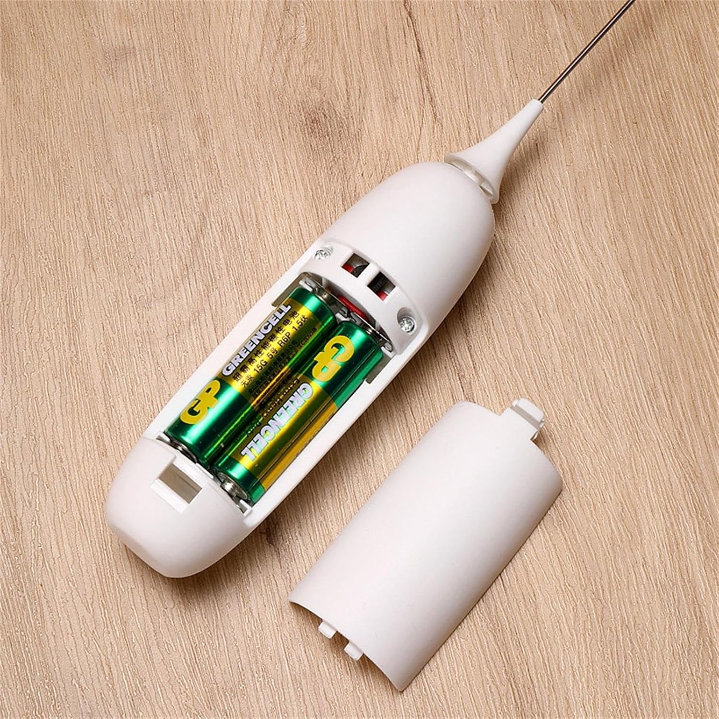 Electric Handheld Milk Frother - Battery Operated Foam Maker for Coffee, Latte, Cappuccino