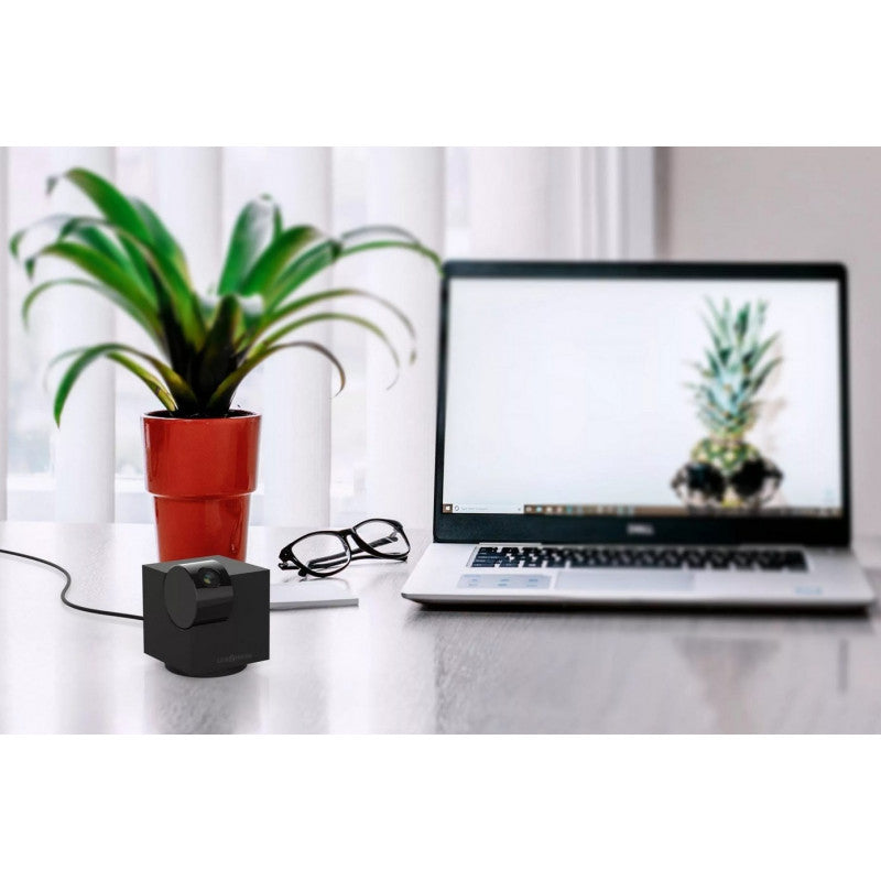 Link2Home Smart Square Pan & Tilt Indoor Camera - 1080p HD with Night Vision & 2-Way Audio