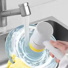 Cordless Electric Spin Scrubber - Magic Brush 5 Interchangeable Heads