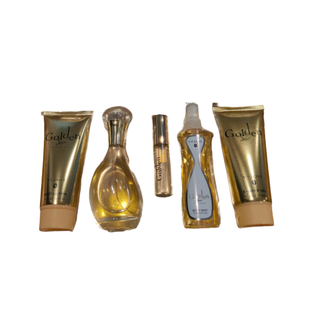 V.V. Love Golden Perfume & Body Care Gift Set