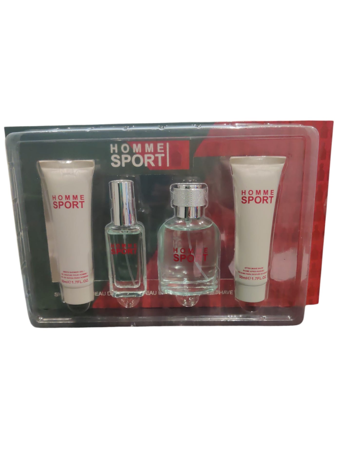 Homme Sport - 4 Piece Men's Grooming Gift Set