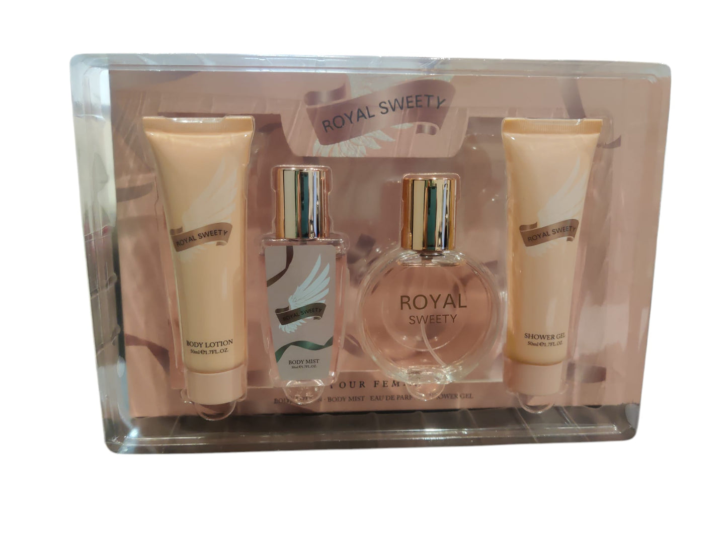 Royal Sweety Pour Femme - 4 Piece Body Care & Fragrance Gift Set