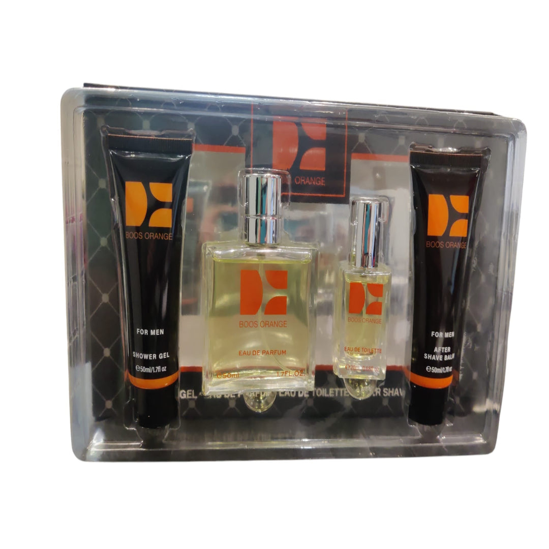 Boss Orange for Men - 4 Piece Grooming Gift Set