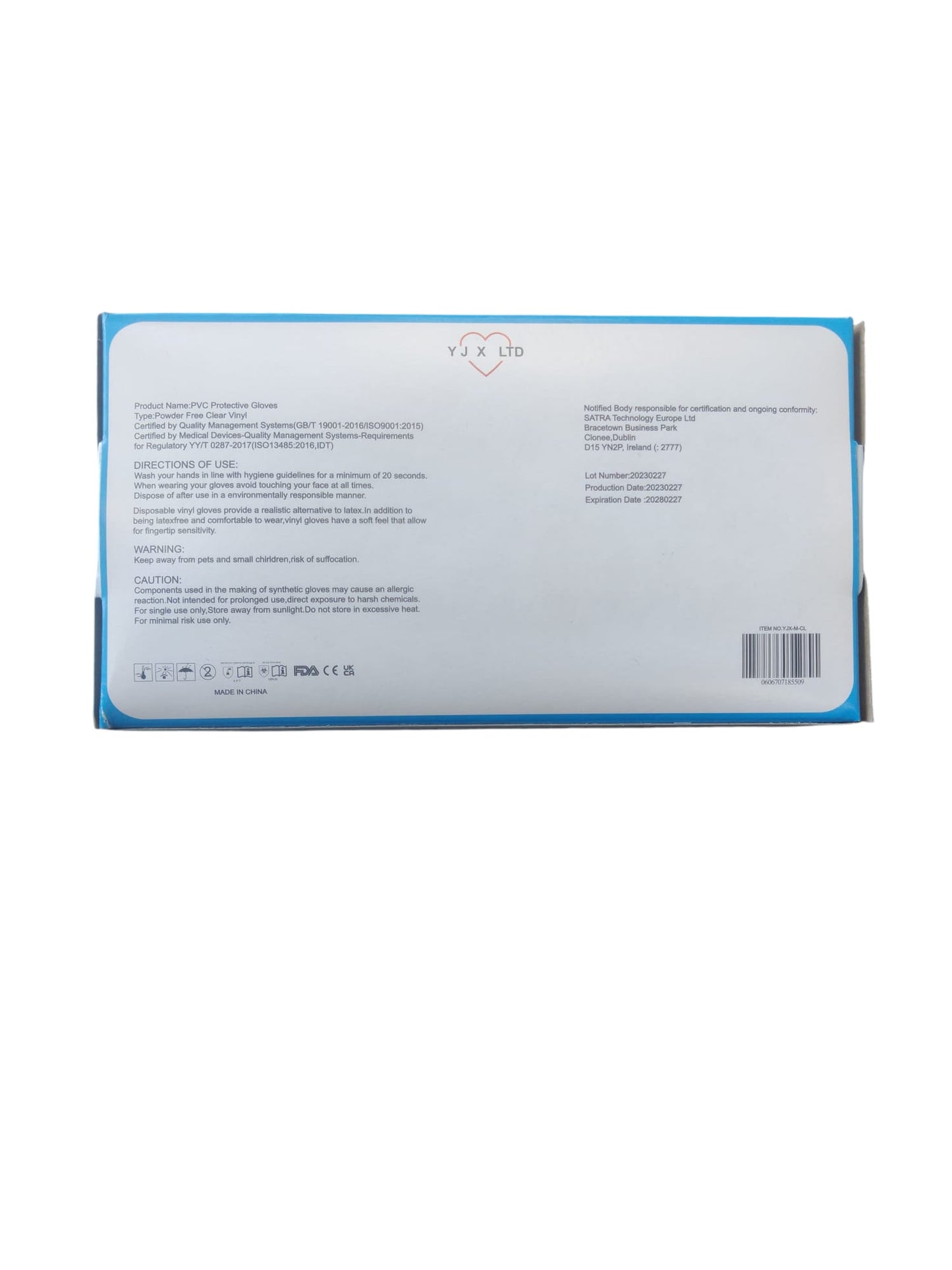 Disposable Vinyl Protective Gloves