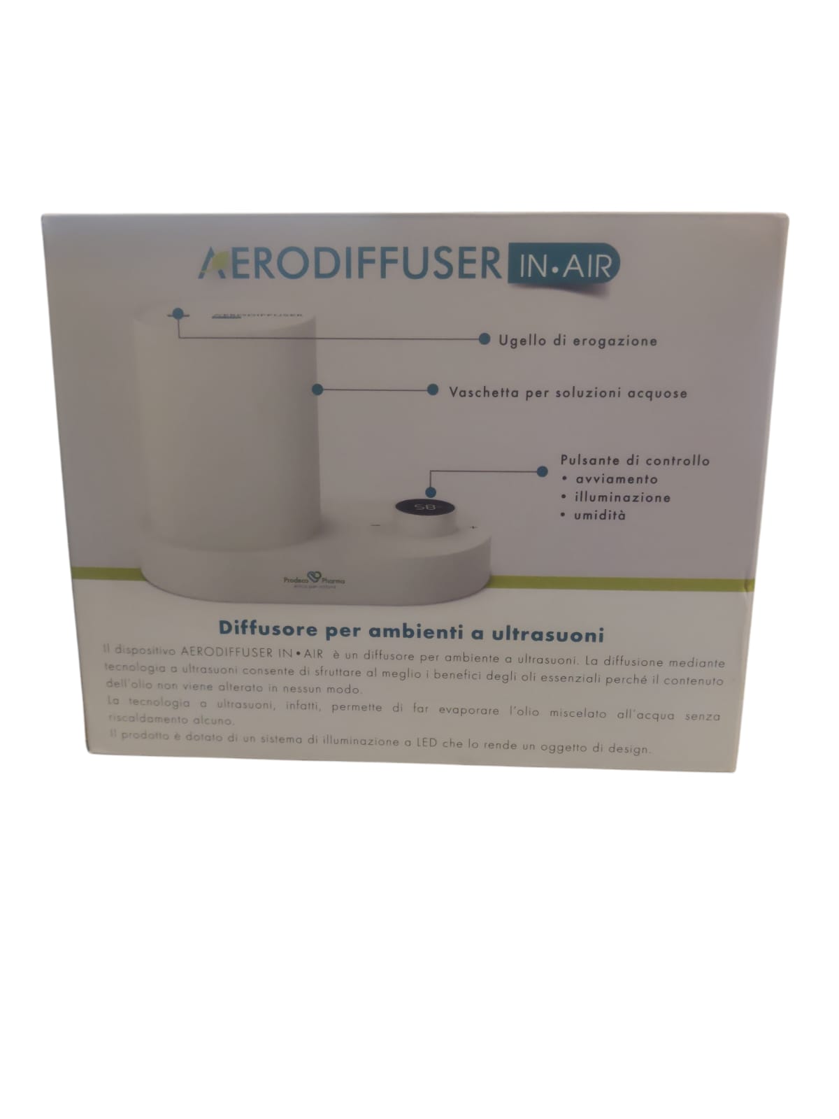 Aerodiffuser In Air Ultrasonic Room Diffuser