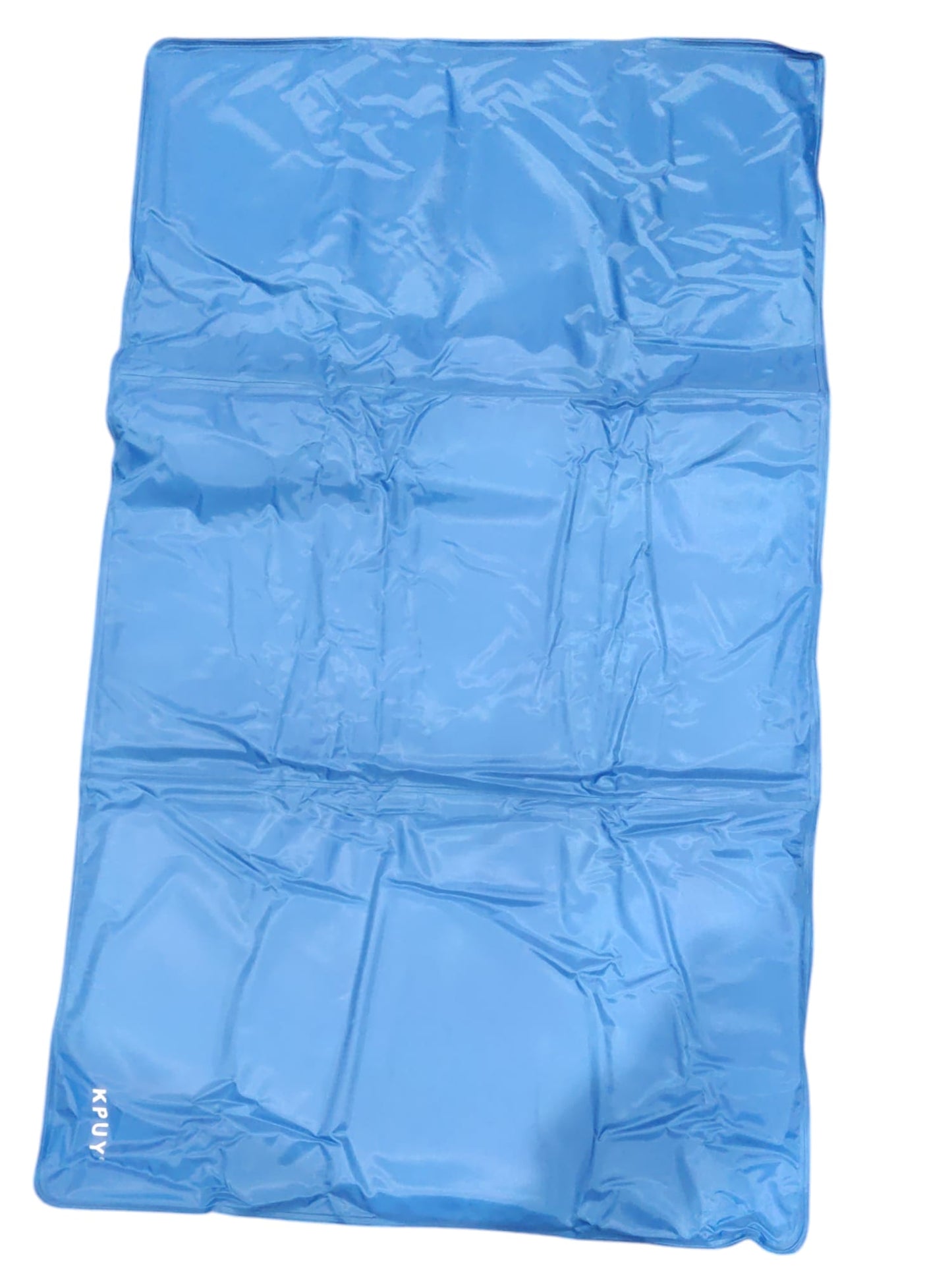 KPUY Pet Cooling Mat (XL - 122x70cm) - Non-Toxic, Pressure-Activated Cooling for Large Dogs