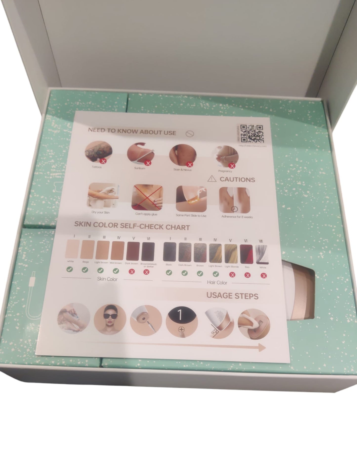 IPL Hair Removal Device - 99W IPL Photon Home Hair Removal