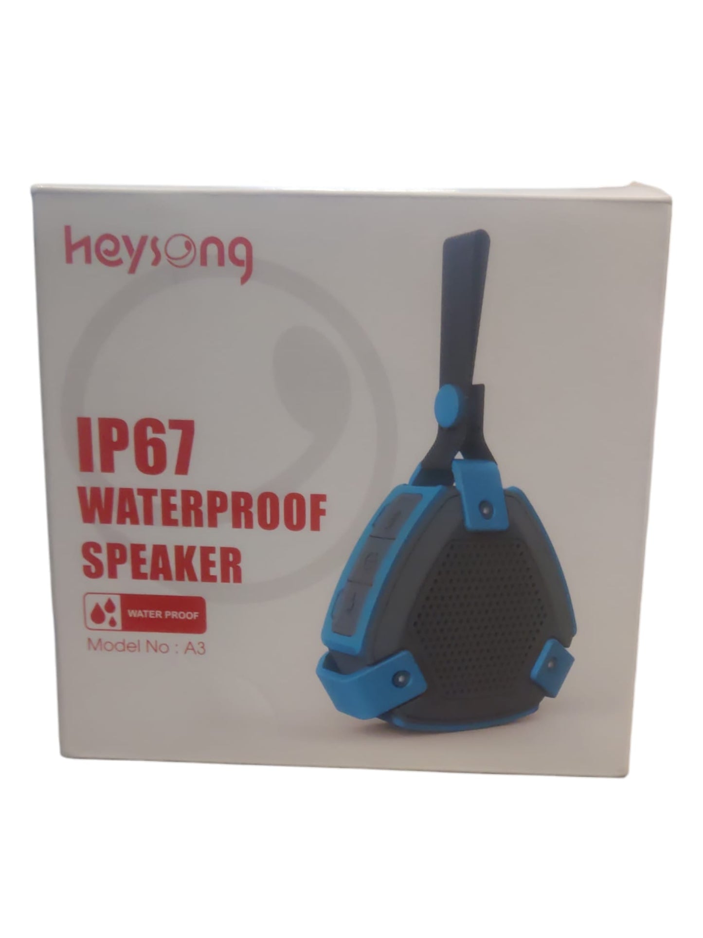 Heysong IP67 Waterproof Speaker - Portable Bluetooth Speaker (Model No: A3)