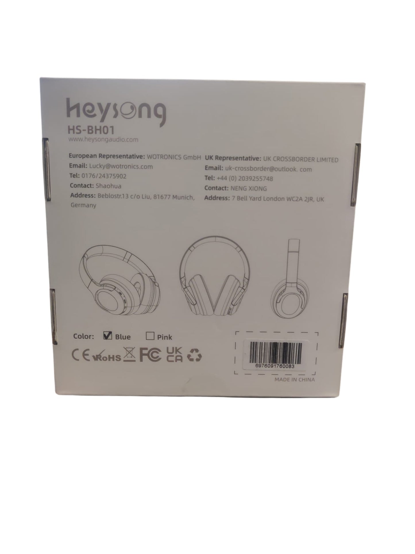 Heysong Wireless Headphones (HS-BH01)