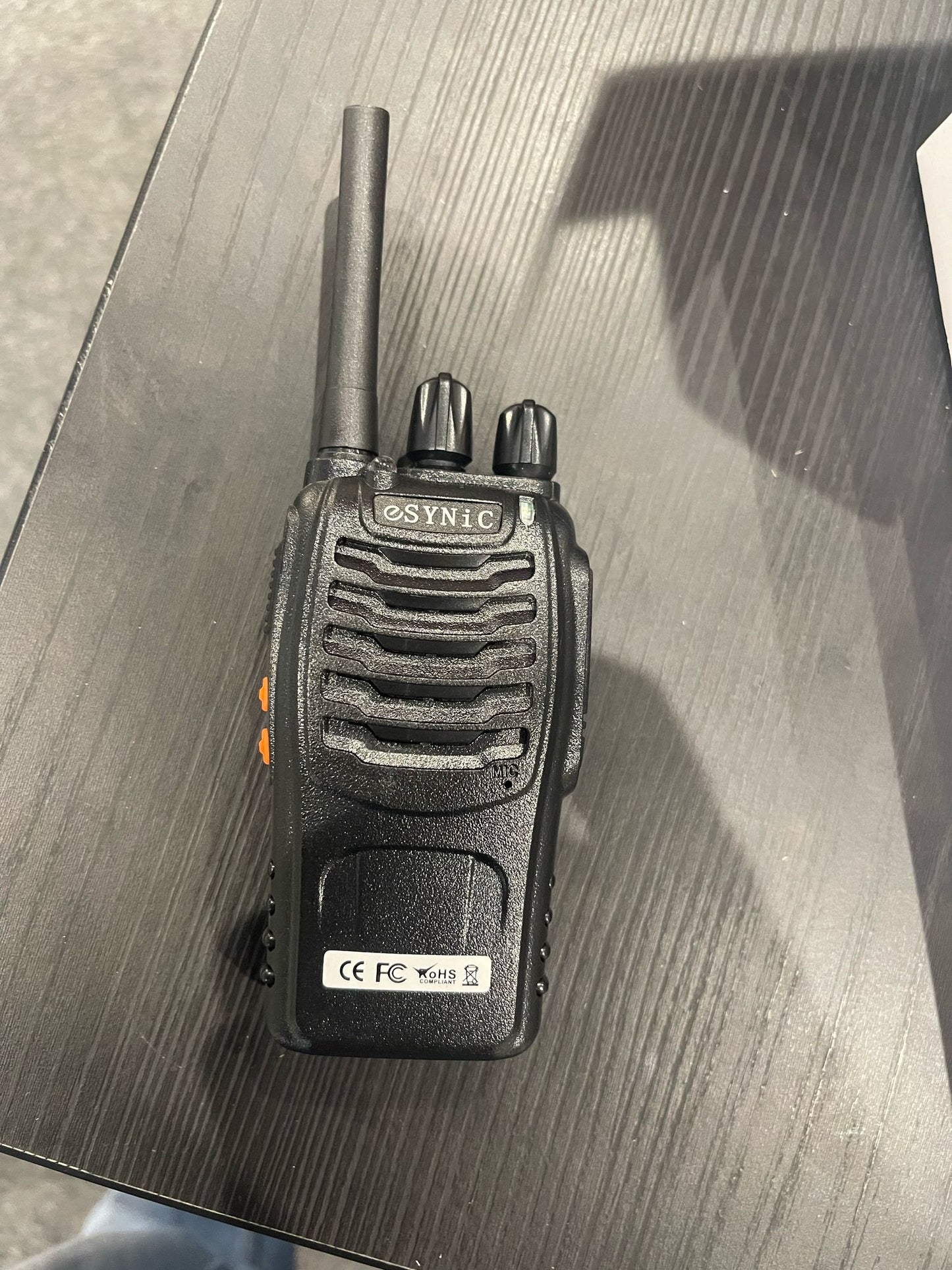 eSynic 2-Pack PMR446 Walkie Talkies - 16 Channel Two-Way Radios
