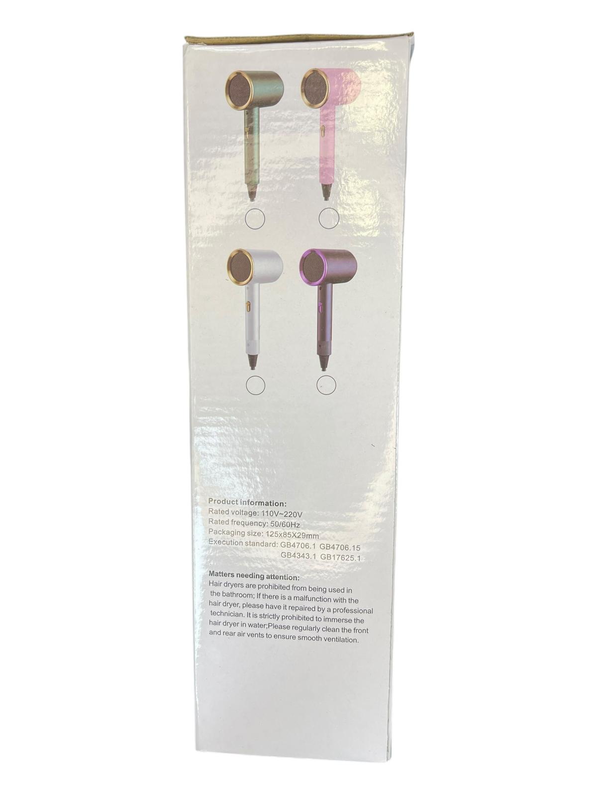 Modern Circular Airflow Hair Dryer with Styling Concentrator
