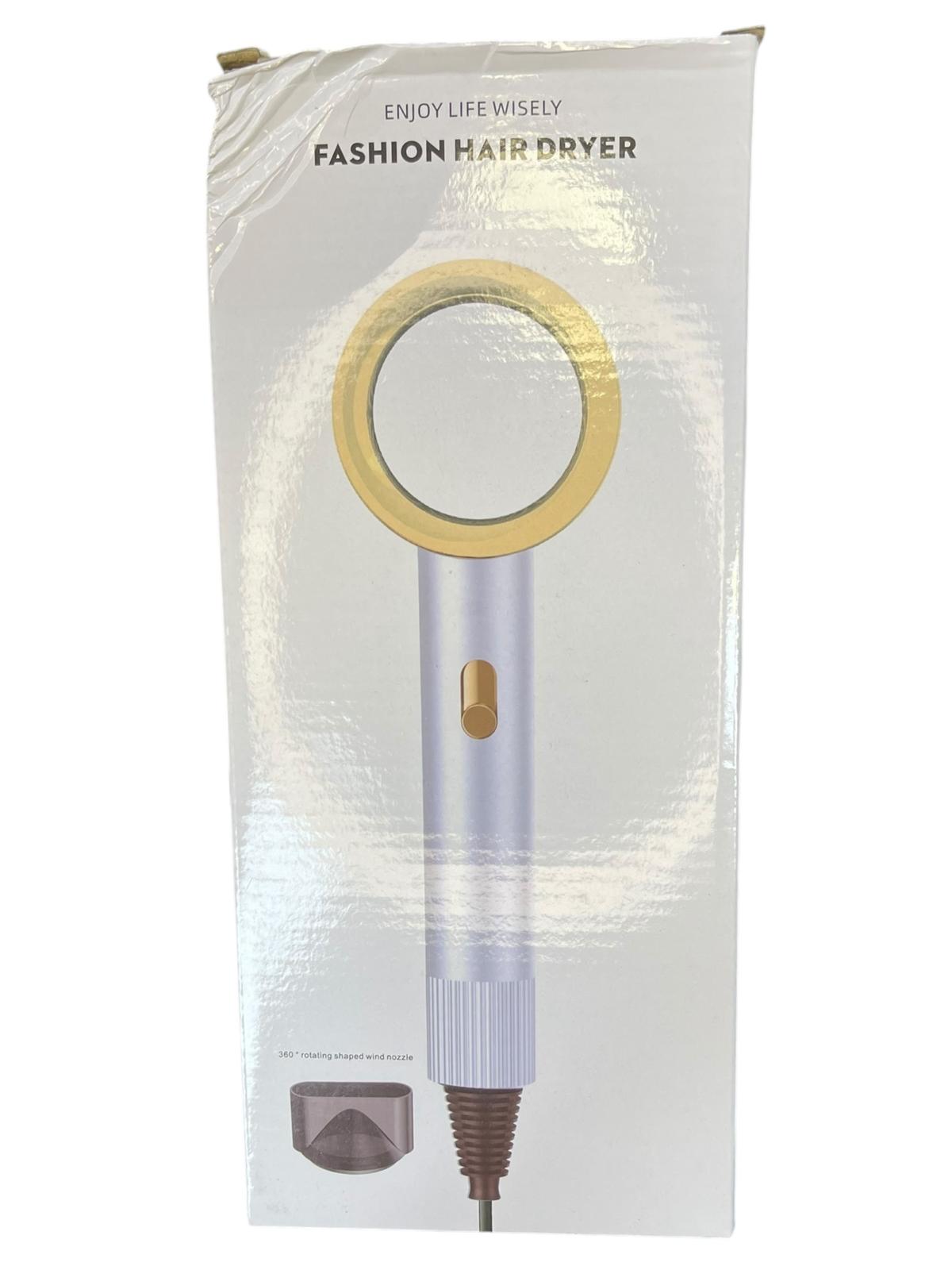 Modern Circular Airflow Hair Dryer with Styling Concentrator