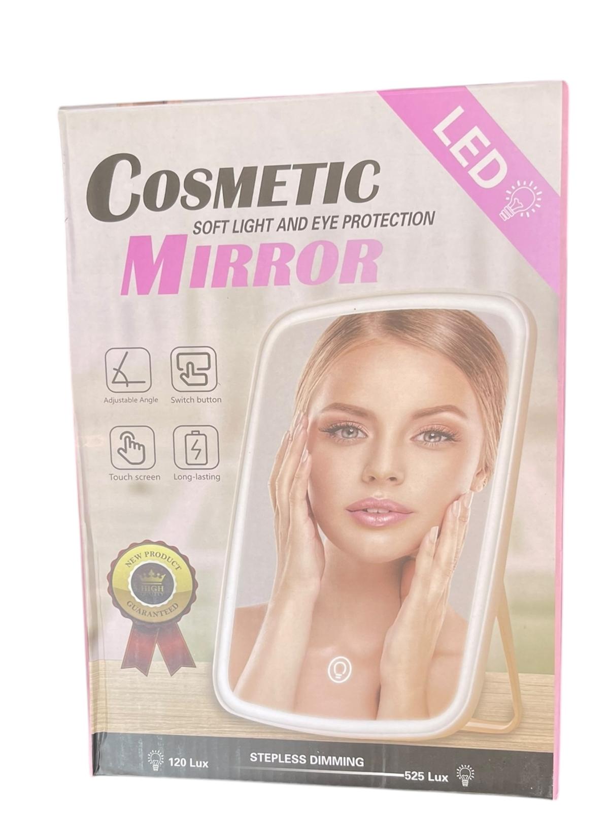 LED Cosmetic Mirror with Soft Light and Adjustable Brightness