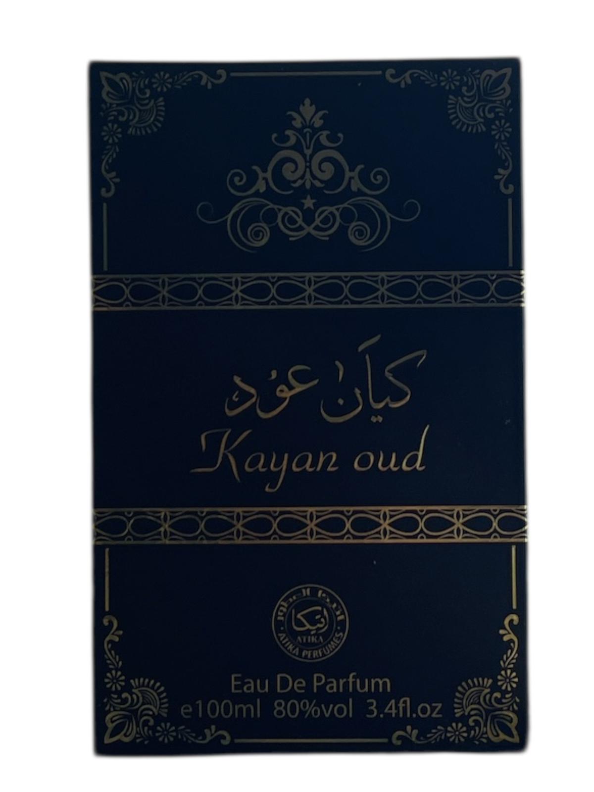 Kayan Oud Eau De Parfum by Atika Perfumes – 100ml