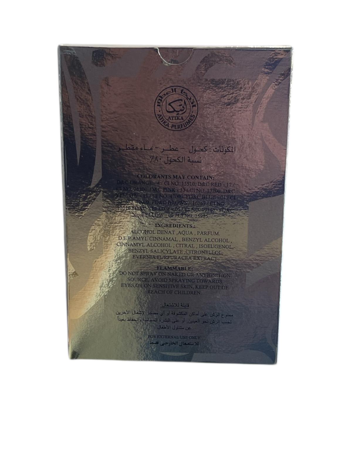 Royal Silver Orchid Eau De Parfum by Atika Perfumes - 100ml
