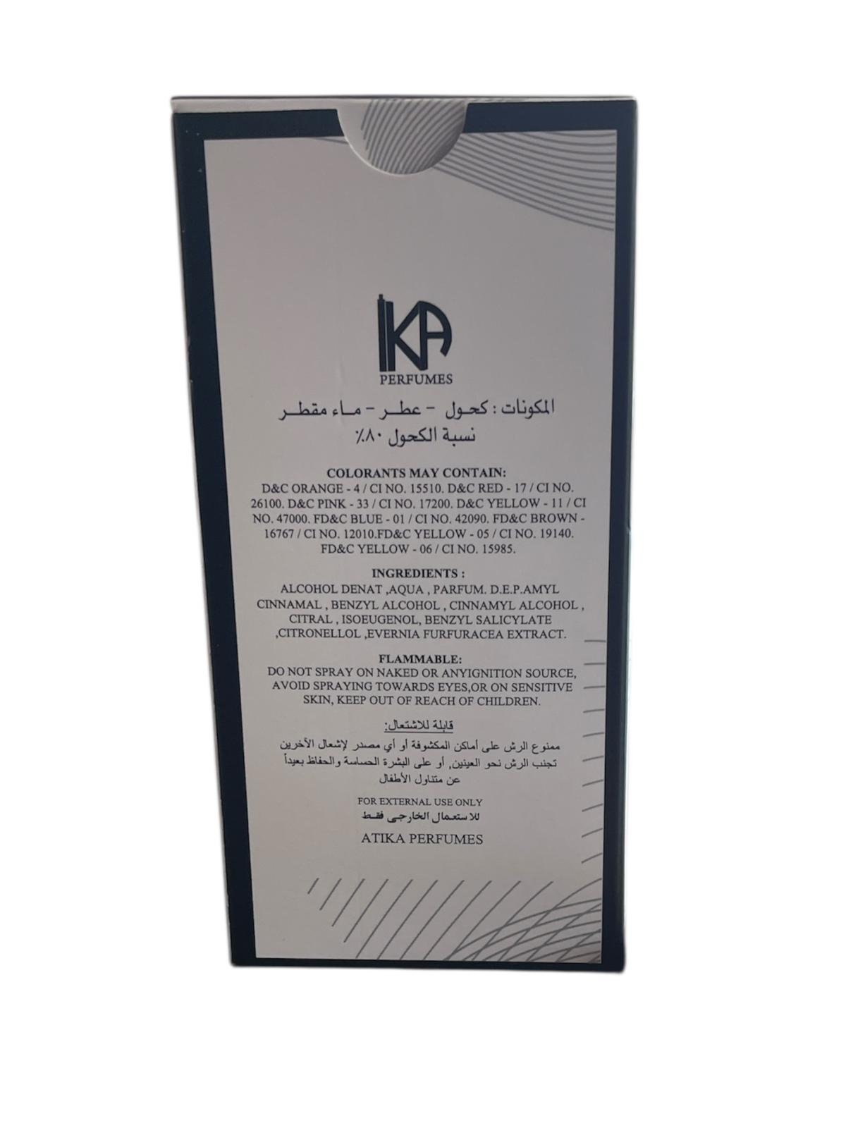 Hot White Eau De Parfum by Atika Perfumes - 100ml