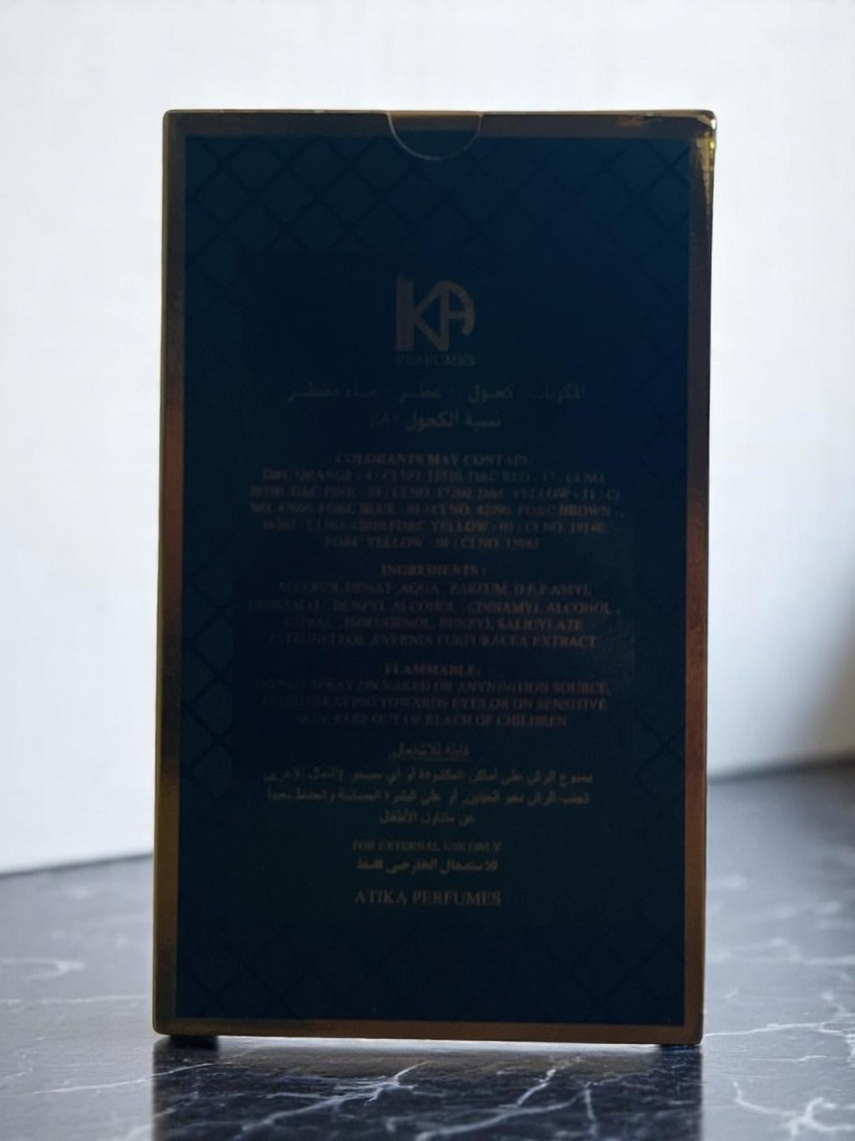 Casanova Gold Eau De Parfum by Atika Perfumes - 100ml