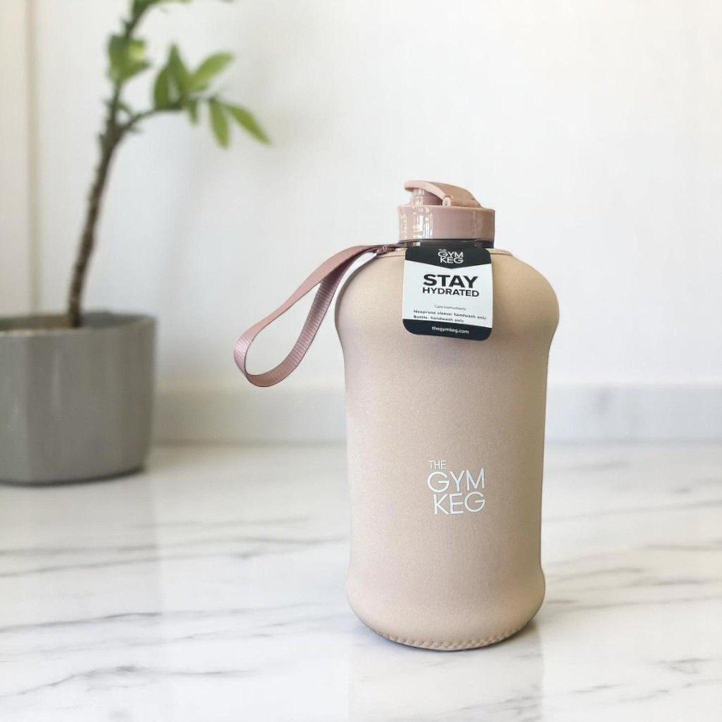 The Gym Keg - Bare Nude (2.2 Litre) with Protective Cooling Case