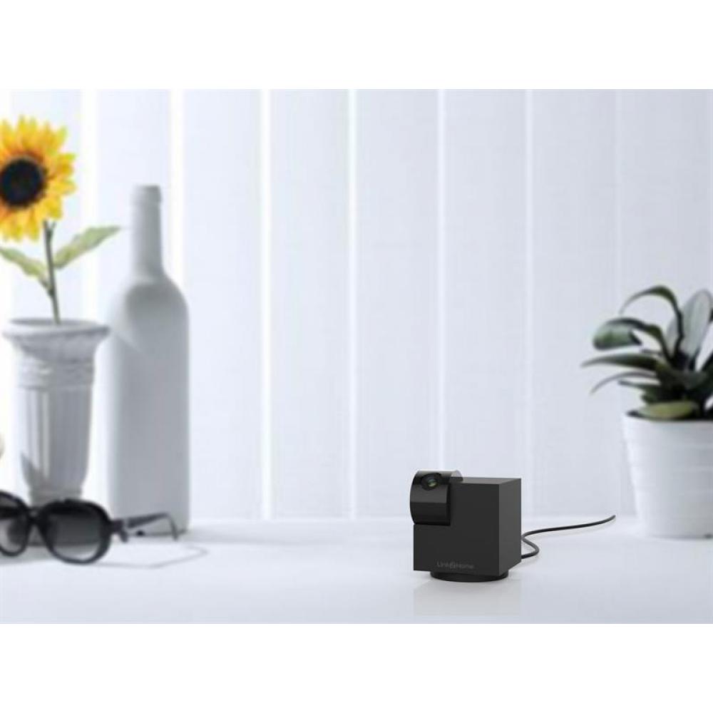 Link2Home Smart Square Pan & Tilt Indoor Camera - 1080p HD with Night Vision & 2-Way Audio