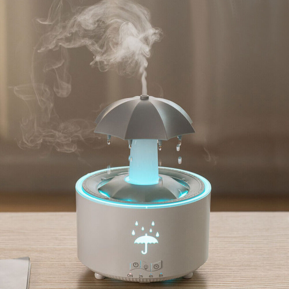 V88 Rotating Water Drop Aroma Diffuser - Relaxing Aromatherapy & Visual Ambiance