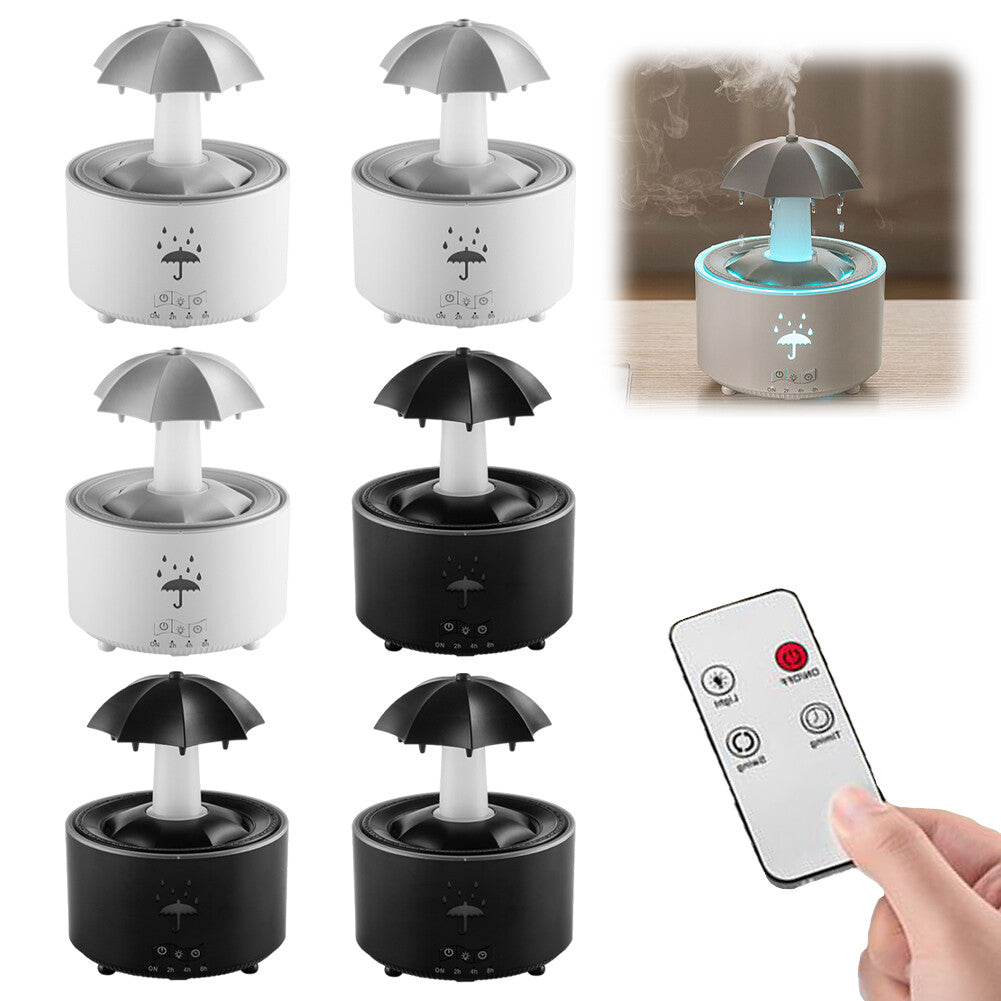 V88 Rotating Water Drop Aroma Diffuser - Relaxing Aromatherapy & Visual Ambiance