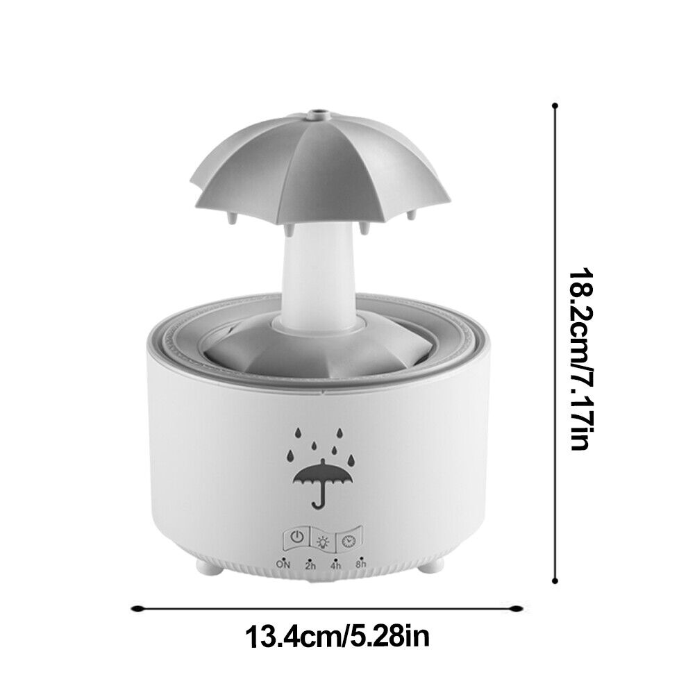 V88 Rotating Water Drop Aroma Diffuser - Relaxing Aromatherapy & Visual Ambiance