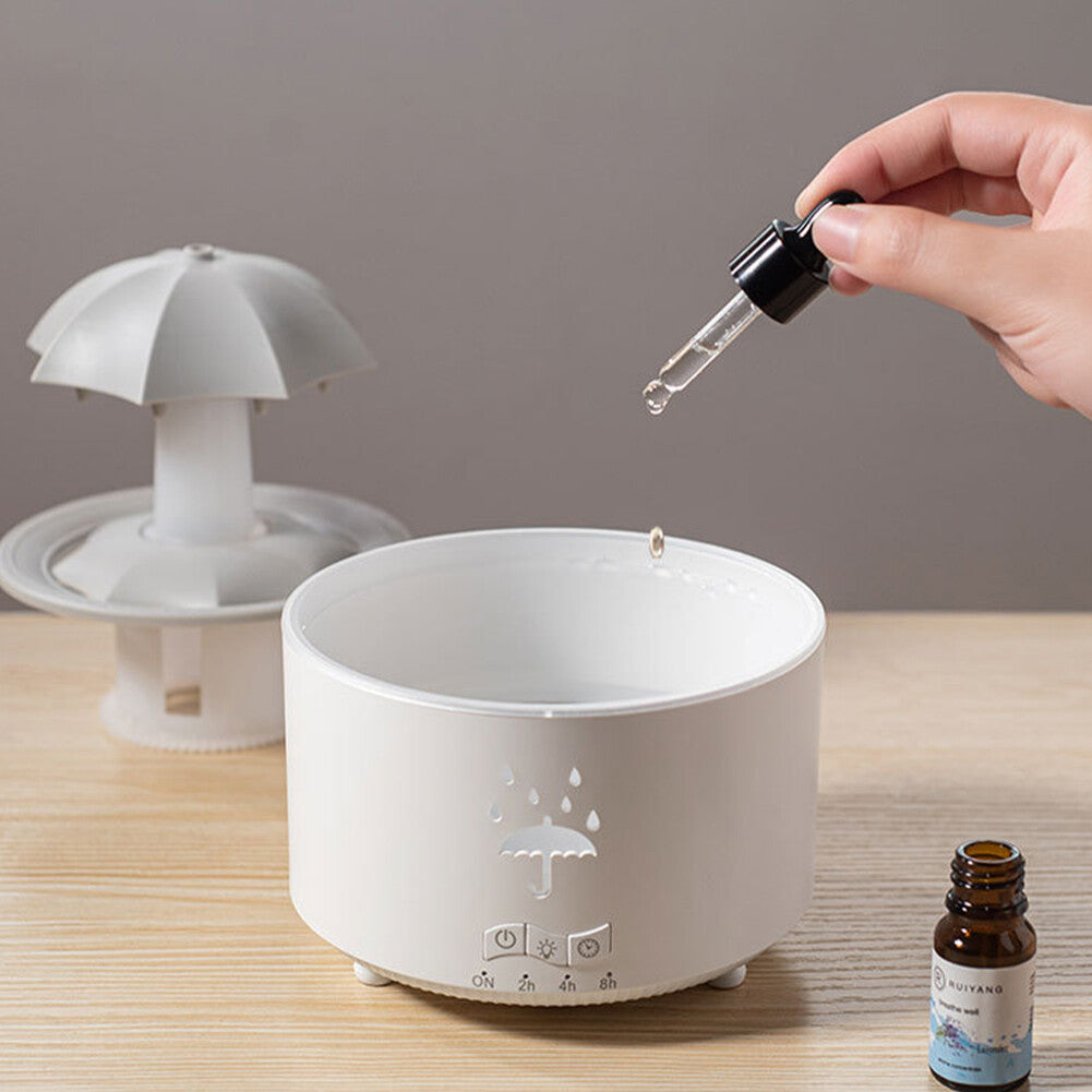 V88 Rotating Water Drop Aroma Diffuser - Relaxing Aromatherapy & Visual Ambiance