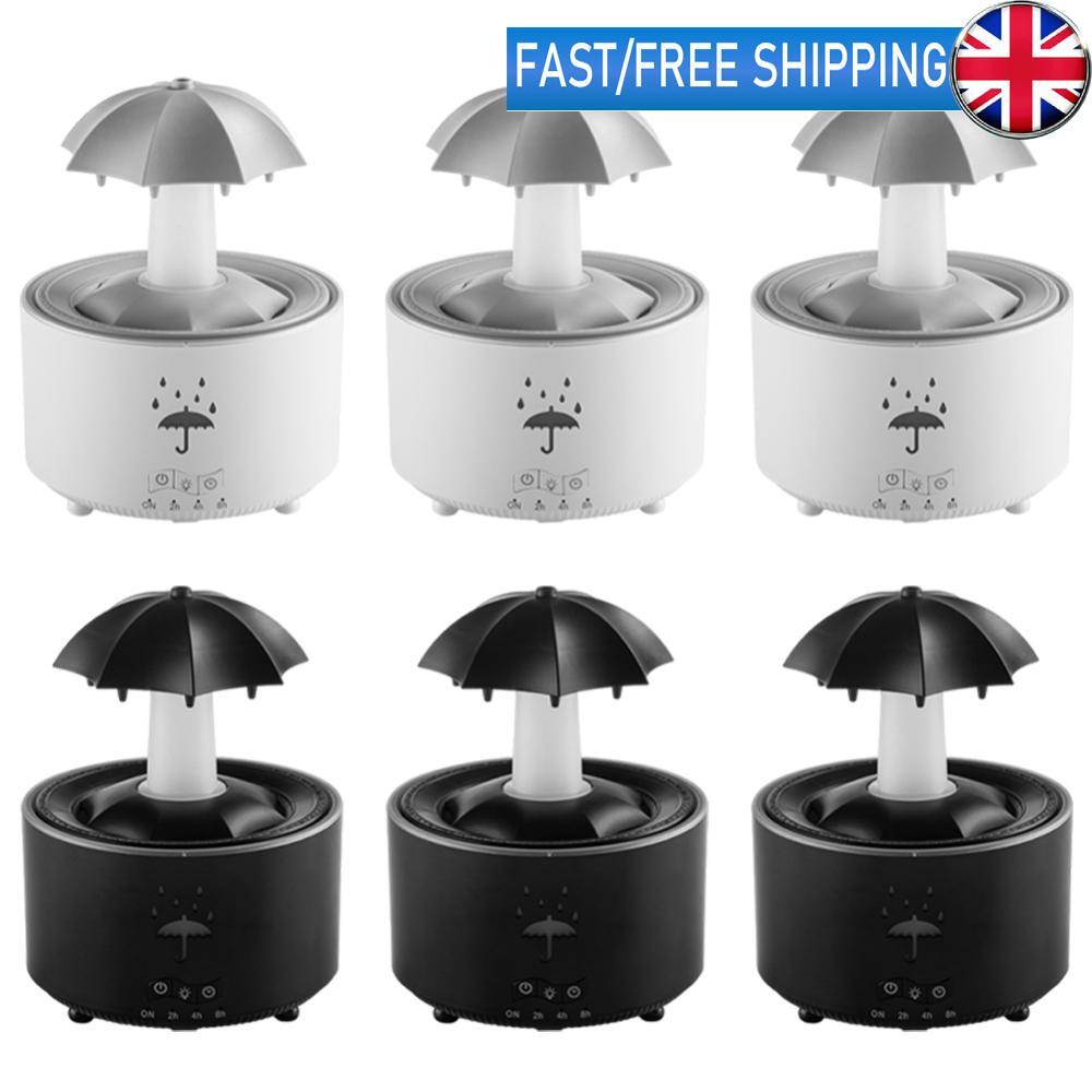 V88 Rotating Water Drop Aroma Diffuser - Relaxing Aromatherapy & Visual Ambiance