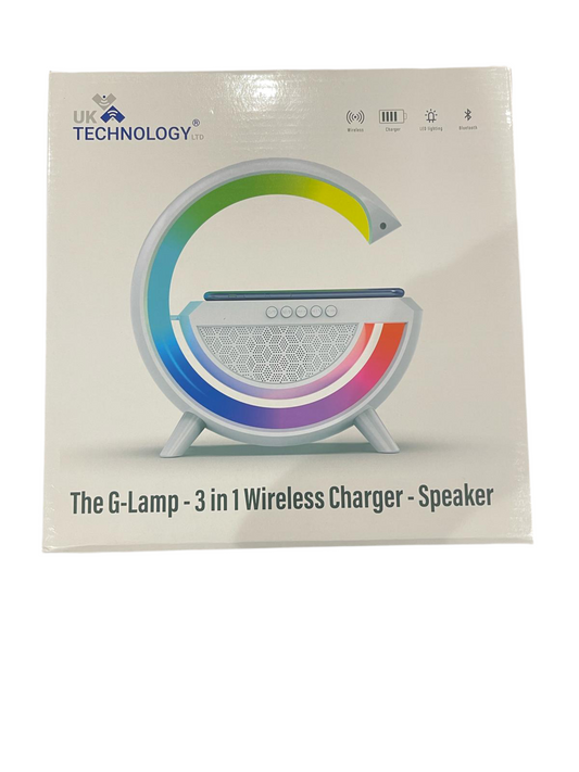 UK Technology The G-Lamp - 3 in 1 Wireless Charger, Speaker, and LED Lamp 1   