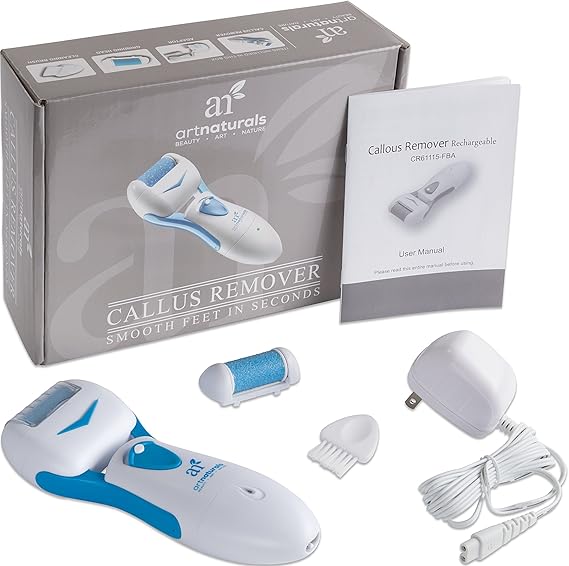 Artnaturals Electric Callus Remover - Achieve Smooth Feet in Seconds