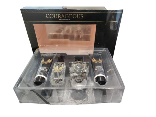 V.V. Love Courageous 4pc Gift Set for Men