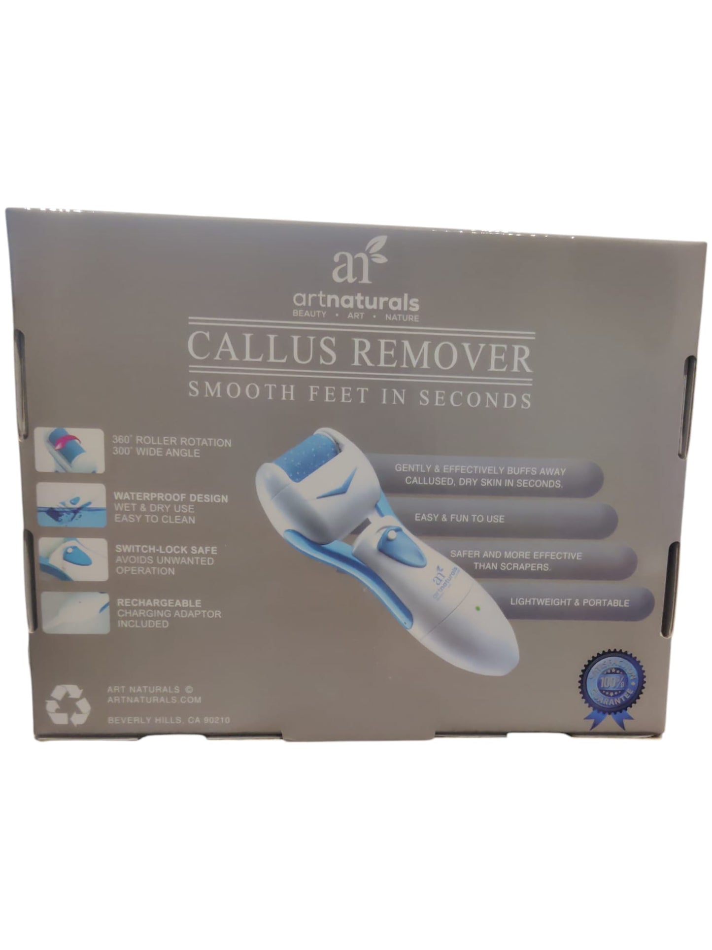 Artnaturals Electric Callus Remover - Achieve Smooth Feet in Seconds