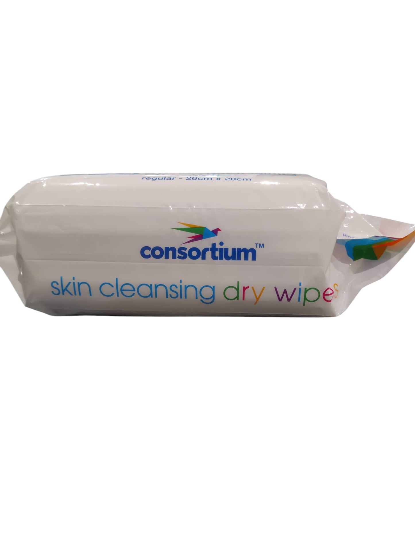 Consortium Skin Cleansing Dry Wipes - 250 Regular Size (26cm x 20cm)
