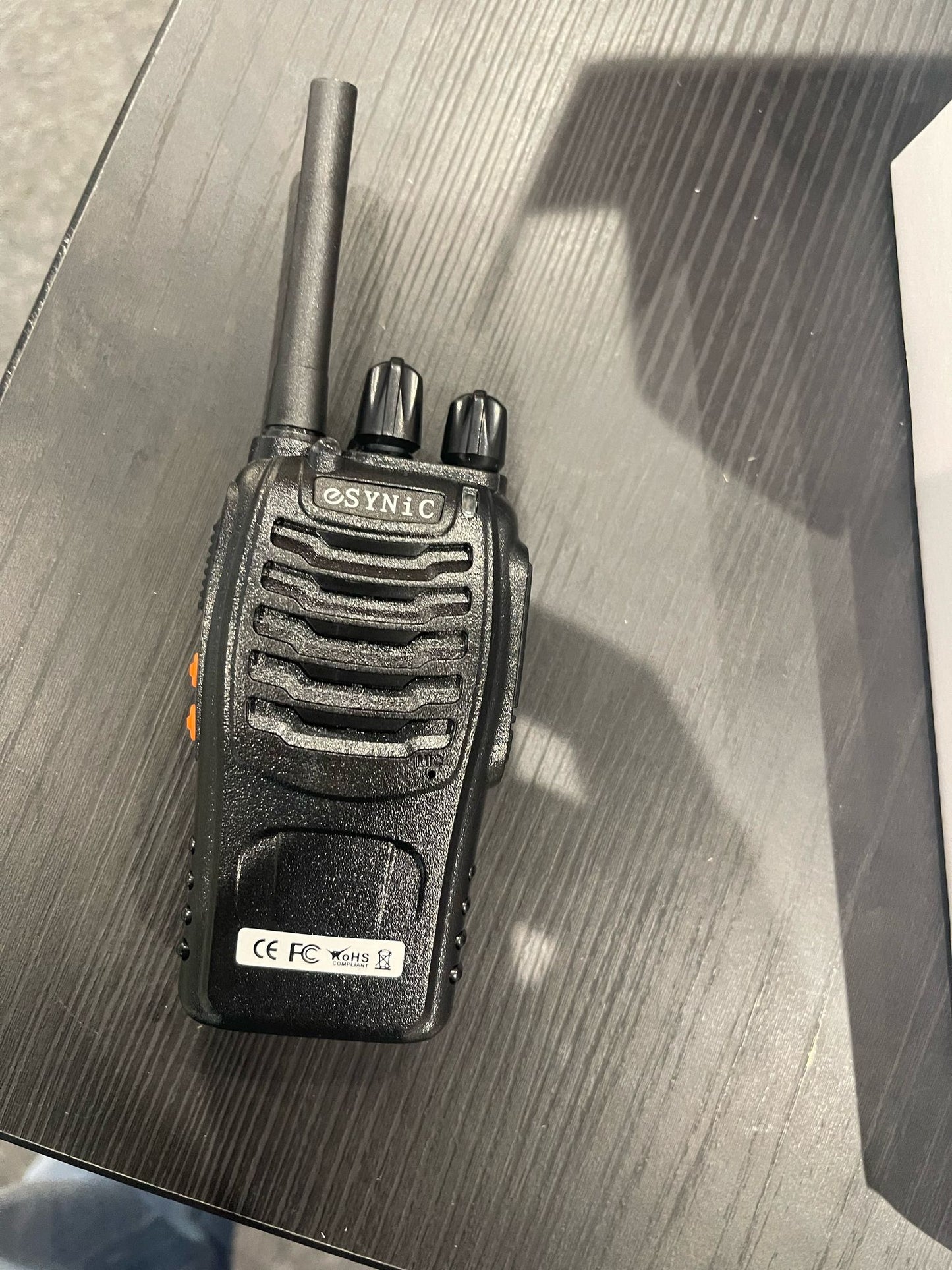 eSynic 2-Pack PMR446 Walkie Talkies - 16 Channel Two-Way Radios