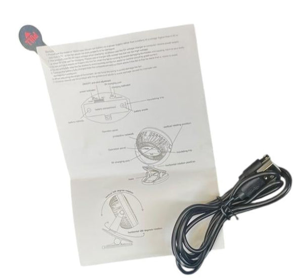 Go Fan Rechargeable Lithium-Ion Fan - Your Portable Cooling Solution