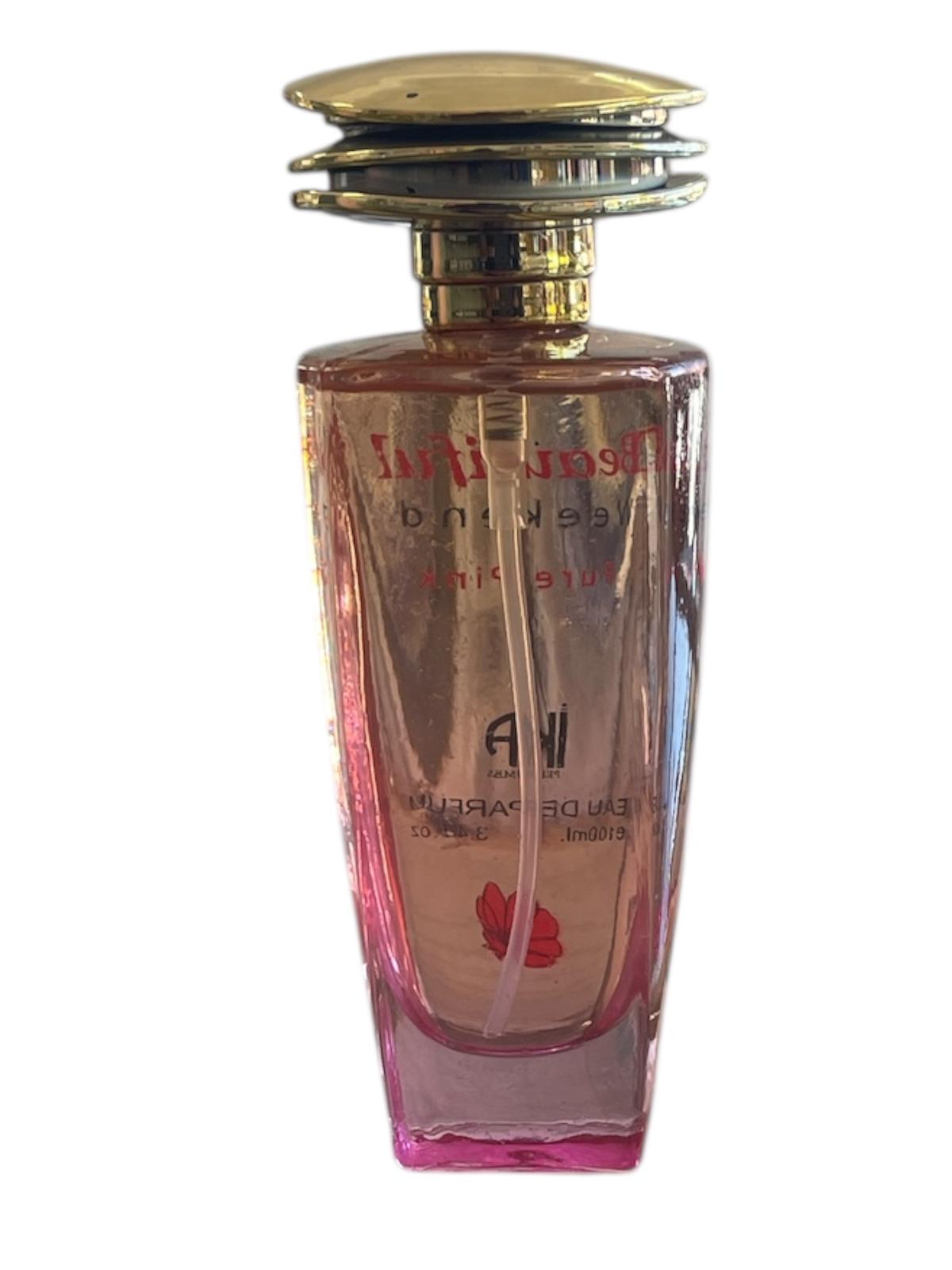 Beautiful Weekend Pure Pink Eau De Parfum by Atika Perfumes - 100ml