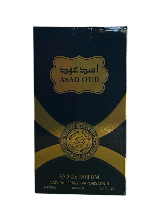 Asad Oud Eau De Parfum by Atika Perfumes - 100ml