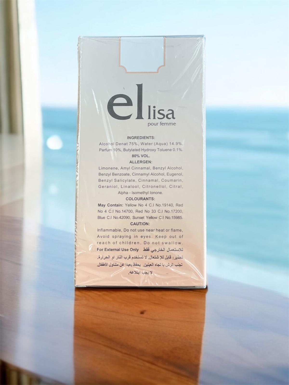 Elisa Pour Femme Eau De Parfum - 100ml