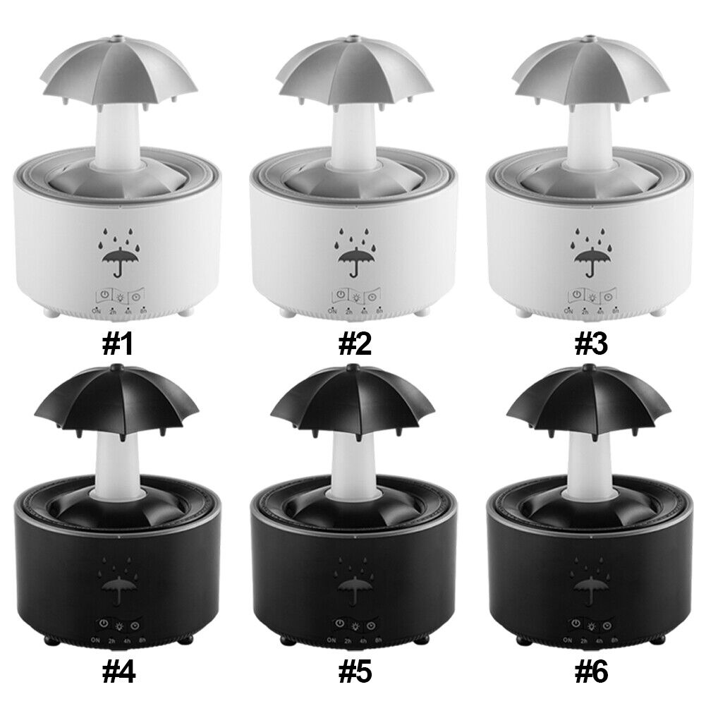 V88 Rotating Water Drop Aroma Diffuser - Relaxing Aromatherapy & Visual Ambiance